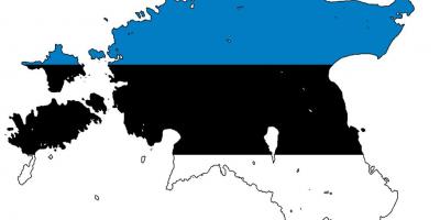 Kartes Igaunijas karogu