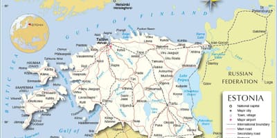Kartes Igaunijas pilsētu